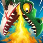 Tải Hack Hungry Dragon MOD APK (Vô Hạn Tiền, Bất Tử, 1 Hit) v5.5