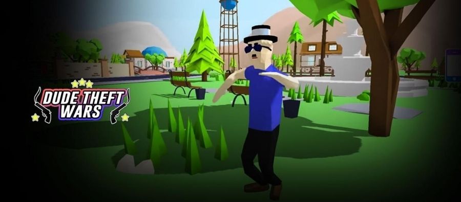 banner Dude Theft Wars Theartpics Mod APK 2