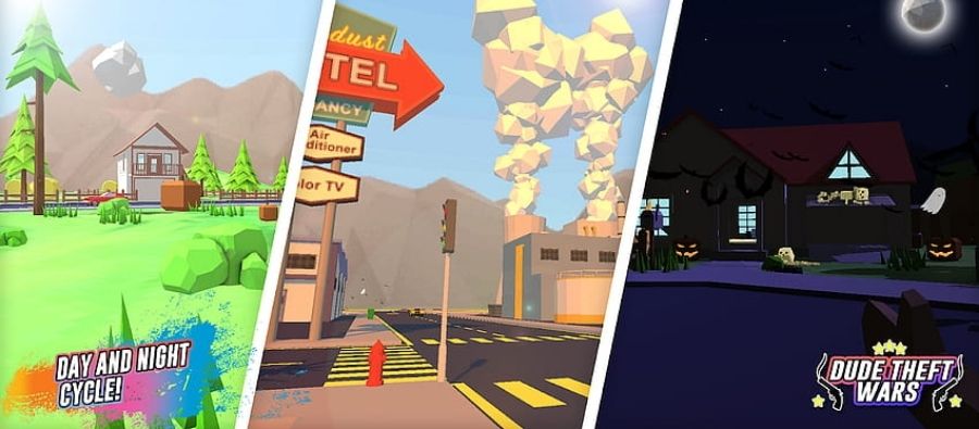 banner Dude Theft Wars Theartpics Mod APK 3