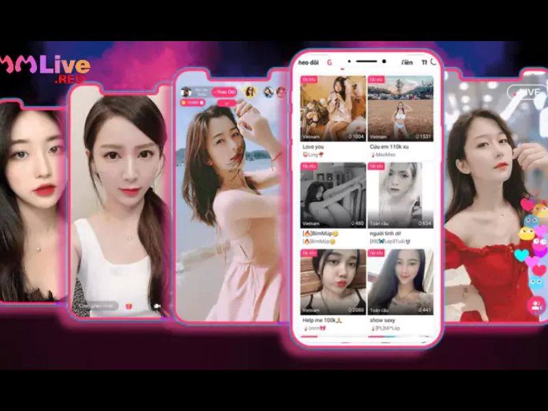 MMLive Tham gia các bữa tiệc livestream vui vẻ 