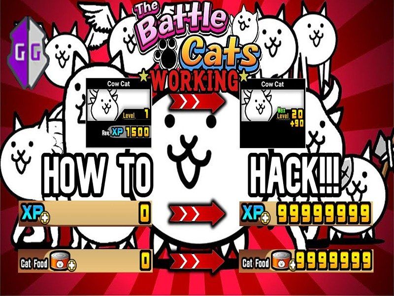 The Battle Cats Hack Vô Hạn XP 