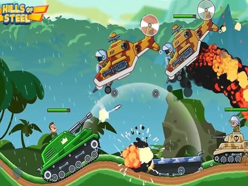Giới Thiệu Về Phiên Bản Hack Hills Of Steel 