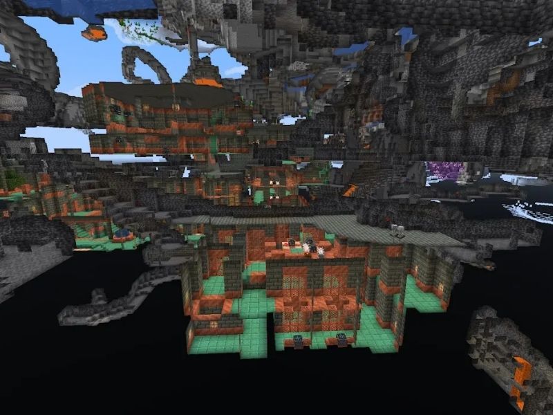 Minecraft 1.21 APK Cải tiến cấu trúc Trial Chambers