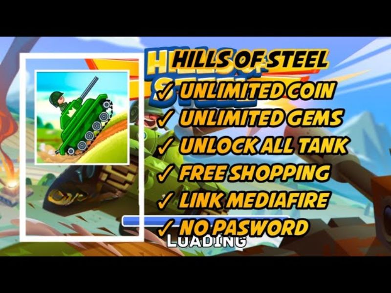 Tính Năng Đặc Biệt Của Phiên Bản Mod Hills Of Steel