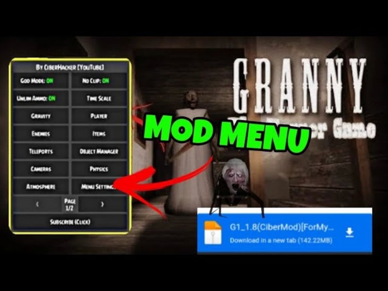 Tính Năng Đặc Biệt Trong Bản Hack Granny