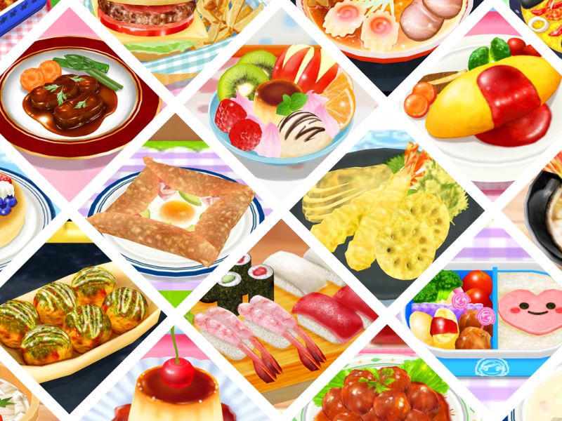 Cooking Mama Hệ thống nâng cấp món ăn hấp dẫn
