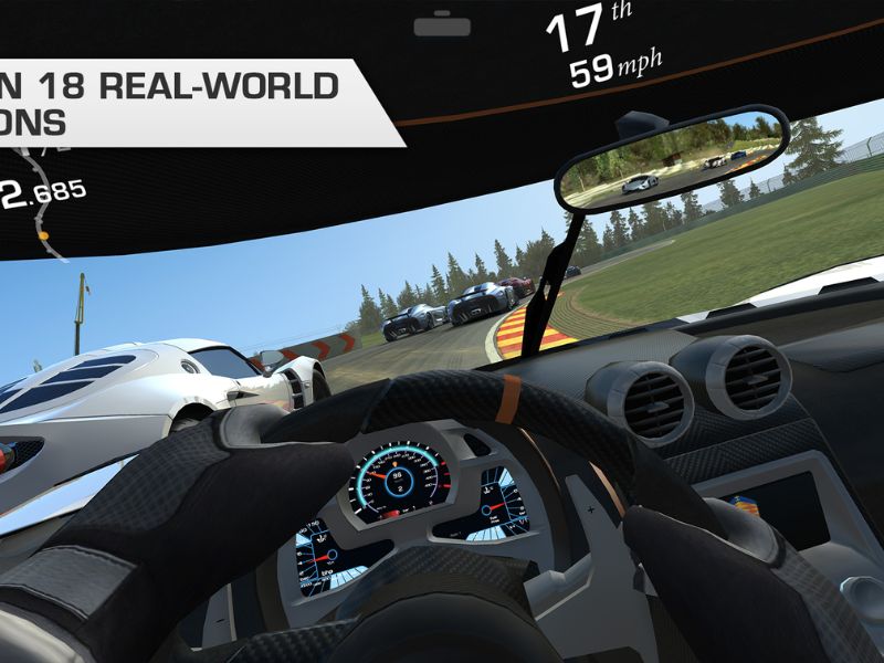 Real Racing 3 Mod Đồ họa cực kỳ xuất sắc